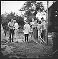 [119 Snapshots of Beach and Parade Scenes, Tournament Spectators, and Clambake, Blackpoint Country Club, Old Lyme, Connecticut], Walker Evans (American, St. Louis, Missouri 1903–1975 New Haven, Connecticut), Film negative