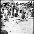 [119 Snapshots of Beach and Parade Scenes, Tournament Spectators, and Clambake, Blackpoint Country Club, Old Lyme, Connecticut], Walker Evans (American, St. Louis, Missouri 1903–1975 New Haven, Connecticut), Film negative