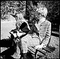 [89 Portraits and Snapshots: Carrol Cooney and Bocce Tournament Spectators, Turtle at Old Lyme Country Club, Old Lyme, Connecticut], Walker Evans (American, St. Louis, Missouri 1903–1975 New Haven, Connecticut), Film negative