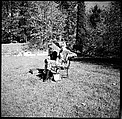 [89 Portraits and Snapshots: Carrol Cooney and Bocce Tournament Spectators, Turtle at Old Lyme Country Club, Old Lyme, Connecticut], Walker Evans (American, St. Louis, Missouri 1903–1975 New Haven, Connecticut), Film negative