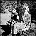 [89 Portraits and Snapshots: Carrol Cooney and Bocce Tournament Spectators, Turtle at Old Lyme Country Club, Old Lyme, Connecticut], Walker Evans (American, St. Louis, Missouri 1903–1975 New Haven, Connecticut), Film negative