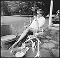 [12 Portraits of Carrol Cooney Seated on Patio, Connecticut], Walker Evans (American, St. Louis, Missouri 1903–1975 New Haven, Connecticut), Film negative
