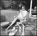 [12 Portraits of Carrol Cooney Seated on Patio, Connecticut], Walker Evans (American, St. Louis, Missouri 1903–1975 New Haven, Connecticut), Film negative