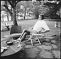 [12 Portraits of Carrol Cooney Seated on Patio, Connecticut], Walker Evans (American, St. Louis, Missouri 1903–1975 New Haven, Connecticut), Film negative