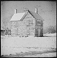 [6 Studies of Junked Wagon in Field and Sedat Pakay with Movie Camera, Old Lyme, Connecticut], Walker Evans (American, St. Louis, Missouri 1903–1975 New Haven, Connecticut), Film negative