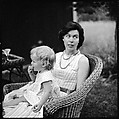 [52 Portraits of Unknown Family and Isabelle Evans in Conversation Around Outdoor Table], Walker Evans (American, St. Louis, Missouri 1903–1975 New Haven, Connecticut), Film negative
