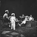 [52 Portraits of Unknown Family and Isabelle Evans in Conversation Around Outdoor Table], Walker Evans (American, St. Louis, Missouri 1903–1975 New Haven, Connecticut), Film negative