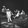 [52 Portraits of Unknown Family and Isabelle Evans in Conversation Around Outdoor Table], Walker Evans (American, St. Louis, Missouri 1903–1975 New Haven, Connecticut), Film negative