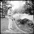[12 Portraits of Isabelle Evans Gardening, Old Lyme, Connecticut], Walker Evans (American, St. Louis, Missouri 1903–1975 New Haven, Connecticut), Film negative