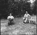 [48 Exterior Views of Heliker House, Including Portraits of Walker Evans, Isabelle Evans, and Others, Cranberry Island, Maine], Walker Evans (American, St. Louis, Missouri 1903–1975 New Haven, Connecticut), Film negative