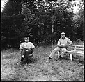 [48 Exterior Views of Heliker House, Including Portraits of Walker Evans, Isabelle Evans, and Others, Cranberry Island, Maine], Walker Evans (American, St. Louis, Missouri 1903–1975 New Haven, Connecticut), Film negative