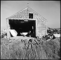[48 Exterior Views of Heliker House, Including Portraits of Walker Evans, Isabelle Evans, and Others, Cranberry Island, Maine], Walker Evans (American, St. Louis, Missouri 1903–1975 New Haven, Connecticut), Film negative