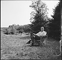 [48 Exterior Views of Heliker House, Including Portraits of Walker Evans, Isabelle Evans, and Others, Cranberry Island, Maine], Walker Evans (American, St. Louis, Missouri 1903–1975 New Haven, Connecticut), Film negative