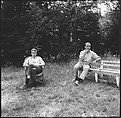 [48 Exterior Views of Heliker House, Including Portraits of Walker Evans, Isabelle Evans, and Others, Cranberry Island, Maine], Walker Evans (American, St. Louis, Missouri 1903–1975 New Haven, Connecticut), Film negative