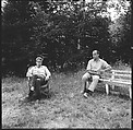 [48 Exterior Views of Heliker House, Including Portraits of Walker Evans, Isabelle Evans, and Others, Cranberry Island, Maine], Walker Evans (American, St. Louis, Missouri 1903–1975 New Haven, Connecticut), Film negative