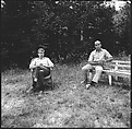 [48 Exterior Views of Heliker House, Including Portraits of Walker Evans, Isabelle Evans, and Others, Cranberry Island, Maine], Walker Evans (American, St. Louis, Missouri 1903–1975 New Haven, Connecticut), Film negative