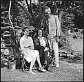 [56 Portraits of Calvert and Susanna Coggeshall and Family, Including Portraits of Isabelle Evans and Interior and Exterior Views of House, Maine], Walker Evans (American, St. Louis, Missouri 1903–1975 New Haven, Connecticut), Film negative