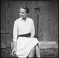 [56 Portraits of Calvert and Susanna Coggeshall and Family, Including Portraits of Isabelle Evans and Interior and Exterior Views of House, Maine], Walker Evans (American, St. Louis, Missouri 1903–1975 New Haven, Connecticut), Film negative
