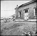 [231 Interior and Exterior Views of Robert Frank's House and Portraits of Robert Frank and June Leaf, Nova Scotia; also Interior Studies of the Heliker House, Cranberry Island, Maine], Walker Evans (American, St. Louis, Missouri 1903–1975 New Haven, Connecticut), Film negative
