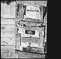 [231 Interior and Exterior Views of Robert Frank's House and Portraits of Robert Frank and June Leaf, Nova Scotia; also Interior Studies of the Heliker House, Cranberry Island, Maine], Walker Evans (American, St. Louis, Missouri 1903–1975 New Haven, Connecticut), Film negative