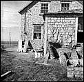[231 Interior and Exterior Views of Robert Frank's House and Portraits of Robert Frank and June Leaf, Nova Scotia; also Interior Studies of the Heliker House, Cranberry Island, Maine], Walker Evans (American, St. Louis, Missouri 1903–1975 New Haven, Connecticut), Film negative