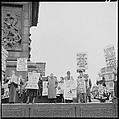 [12 Views of Demonstration in Trafalgar Square, London], Walker Evans (American, St. Louis, Missouri 1903–1975 New Haven, Connecticut), Film negative