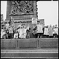 [12 Views of Demonstration in Trafalgar Square, London], Walker Evans (American, St. Louis, Missouri 1903–1975 New Haven, Connecticut), Film negative