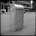 [3 Views of Street Furniture: Mailbox and 'No Litter' Sign, London], Walker Evans (American, St. Louis, Missouri 1903–1975 New Haven, Connecticut), Film negative