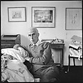 [48 Portraits of John Piper, Painter, in His Studio, England], Walker Evans (American, St. Louis, Missouri 1903–1975 New Haven, Connecticut), Film negative