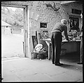 [48 Portraits of John Piper, Painter, in His Studio, England], Walker Evans (American, St. Louis, Missouri 1903–1975 New Haven, Connecticut), Film negative