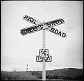[75 Views of Storefronts, Architecture, Railroad Details in Colorado, and Views of Photography Installation and Campus of University of California, Santa Cruz], Walker Evans (American, St. Louis, Missouri 1903–1975 New Haven, Connecticut), Film negative