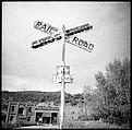 [75 Views of Storefronts, Architecture, Railroad Details in Colorado, and Views of Photography Installation and Campus of University of California, Santa Cruz], Walker Evans (American, St. Louis, Missouri 1903–1975 New Haven, Connecticut), Film negative