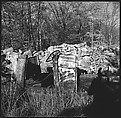 [9 Views of Abandoned Cars in "Auto Graveyard," Old Lyme, Connecticut], Walker Evans (American, St. Louis, Missouri 1903–1975 New Haven, Connecticut), Film negative