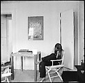 [84 Interior Views of Melinda Blauvelt's Apartment, New Haven, Portraits of Melinda Blauvelt, Exterior Views of Houses, Liquor Store Sign], Walker Evans (American, St. Louis, Missouri 1903–1975 New Haven, Connecticut), Film negative