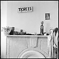 [84 Interior Views of Melinda Blauvelt's Apartment, New Haven, Portraits of Melinda Blauvelt, Exterior Views of Houses, Liquor Store Sign], Walker Evans (American, St. Louis, Missouri 1903–1975 New Haven, Connecticut), Film negative
