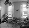 [84 Interior Views of Melinda Blauvelt's Apartment, New Haven, Portraits of Melinda Blauvelt, Exterior Views of Houses, Liquor Store Sign], Walker Evans (American, St. Louis, Missouri 1903–1975 New Haven, Connecticut), Film negative