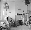 [84 Interior Views of Melinda Blauvelt's Apartment, New Haven, Portraits of Melinda Blauvelt, Exterior Views of Houses, Liquor Store Sign], Walker Evans (American, St. Louis, Missouri 1903–1975 New Haven, Connecticut), Film negative