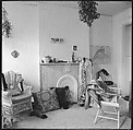[84 Interior Views of Melinda Blauvelt's Apartment, New Haven, Portraits of Melinda Blauvelt, Exterior Views of Houses, Liquor Store Sign], Walker Evans (American, St. Louis, Missouri 1903–1975 New Haven, Connecticut), Film negative