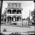 [84 Interior Views of Melinda Blauvelt's Apartment, New Haven, Portraits of Melinda Blauvelt, Exterior Views of Houses, Liquor Store Sign], Walker Evans (American, St. Louis, Missouri 1903–1975 New Haven, Connecticut), Film negative