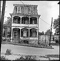 [84 Interior Views of Melinda Blauvelt's Apartment, New Haven, Portraits of Melinda Blauvelt, Exterior Views of Houses, Liquor Store Sign], Walker Evans (American, St. Louis, Missouri 1903–1975 New Haven, Connecticut), Film negative