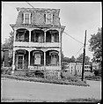 [84 Interior Views of Melinda Blauvelt's Apartment, New Haven, Portraits of Melinda Blauvelt, Exterior Views of Houses, Liquor Store Sign], Walker Evans (American, St. Louis, Missouri 1903–1975 New Haven, Connecticut), Film negative