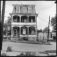 [84 Interior Views of Melinda Blauvelt's Apartment, New Haven, Portraits of Melinda Blauvelt, Exterior Views of Houses, Liquor Store Sign], Walker Evans (American, St. Louis, Missouri 1903–1975 New Haven, Connecticut), Film negative