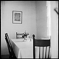 [84 Interior Views of Melinda Blauvelt's Apartment, New Haven, Portraits of Melinda Blauvelt, Exterior Views of Houses, Liquor Store Sign], Walker Evans (American, St. Louis, Missouri 1903–1975 New Haven, Connecticut), Film negative