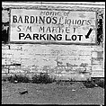 [84 Interior Views of Melinda Blauvelt's Apartment, New Haven, Portraits of Melinda Blauvelt, Exterior Views of Houses, Liquor Store Sign], Walker Evans (American, St. Louis, Missouri 1903–1975 New Haven, Connecticut), Film negative
