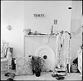 [84 Interior Views of Melinda Blauvelt's Apartment, New Haven, Portraits of Melinda Blauvelt, Exterior Views of Houses, Liquor Store Sign], Walker Evans (American, St. Louis, Missouri 1903–1975 New Haven, Connecticut), Film negative