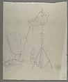 [Photographic Enlargers], Walker Evans  American, Pencil on paper