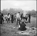 [24 Views of Yale School of Art Barbecue], Walker Evans (American, St. Louis, Missouri 1903–1975 New Haven, Connecticut), Film negative