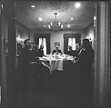 [4 Group Portraits of Unidentified Men Seated Around Table], Walker Evans (American, St. Louis, Missouri 1903–1975 New Haven, Connecticut), Film negative