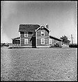 [29 Exterior Views of Midwestern Victorian House in Field], Walker Evans (American, St. Louis, Missouri 1903–1975 New Haven, Connecticut), Film negative