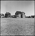 [29 Exterior Views of Midwestern Victorian House in Field], Walker Evans (American, St. Louis, Missouri 1903–1975 New Haven, Connecticut), Film negative